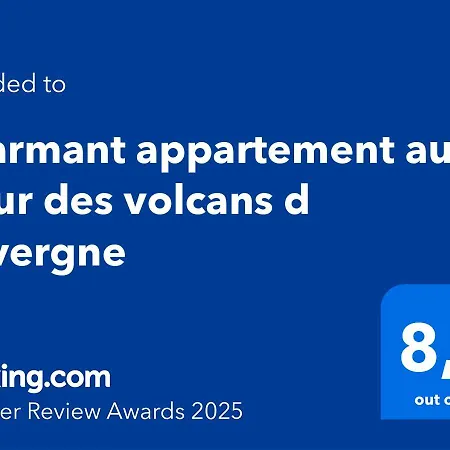 Au Coeur Des Volcans D Auvergne Apartment